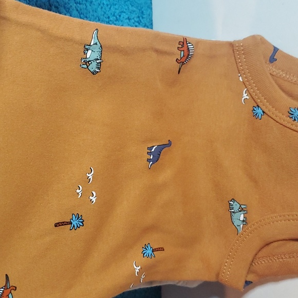 NWT Carters Newborn Onesie Pack of 5 Shirts - Picture 7 of 8